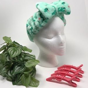 Trubeauty Makeup-up Headband And Hair Clip Set